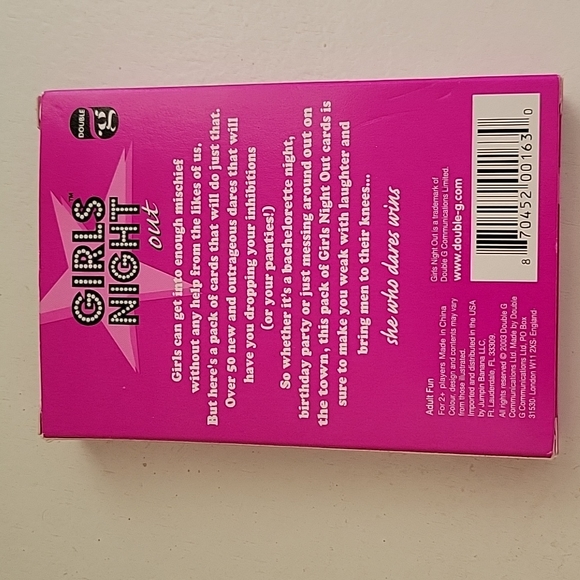 WOMEN'S GAME CARDS, 50 DARES! FOR BACHELORETTE PARTY, B-DAYS, ETC. - Picture 2 of 7